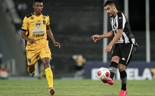 Barreto – Fora de combate no Botafogo / Foto: Jorge Rodrigues/AGIF