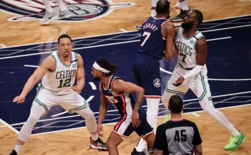Tayfun Coskun/Anadolu Agency via Getty Images/ Celtics faz 4 a 0 na série contra os Nets, com mais uma ótima vitória em Nova York.