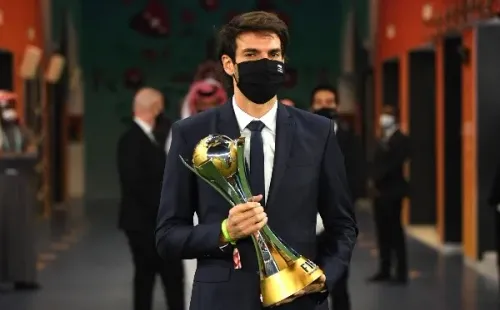 Foto: David Ramos – FIFA/FIFA via Getty Images | Kaká marcou 30 gols em 86 jogos pela Liga dos Campeões