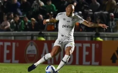 Foto: Ivan Storti/Santos FC – Maicon será desfalque do Santos em partida contra o Coritiba pela Copa do Brasil
