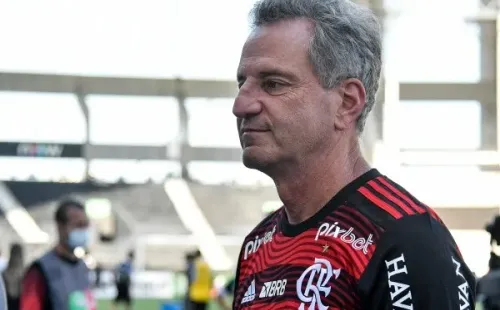 Foto: Thiago Ribeiro/AGIF – Rodolfo Landim foi apontado como principal culpado por crise no Flamengo