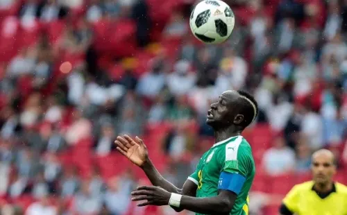 Mané pela seleção de Camarões – Foto: Ale Cabral/AGIF