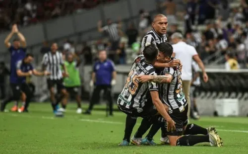 Foto: Kely Pereira/AGIF – Marcos Victor foi titular no empate em 2 a 2 contra o Flamengo