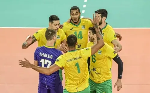 Wander Roberto/Inovafoto/CBV/ Seleção brasileira de vôlei. 