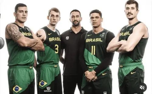 Jogadores brasileiros - Foto: CBB