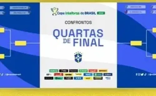 Foto: Reprodução transmissão CBF/ Copa do Brasil: Sem clássicos, quartas de final do torneio de mata-mata estão definidos 