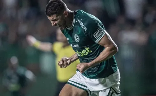 Agif/Heber Gomes – Pedro Raúl marcou o gol da vitória do Goiás