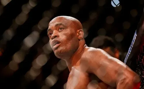 Anderson Silva se aposentou do UFC.     Créditos: Alexandre Schneider/Getty Images