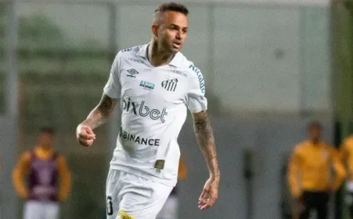 Agif/Fernando Moreno – Luan ainda tem decisão indefinida para a próxima temporada no Santos