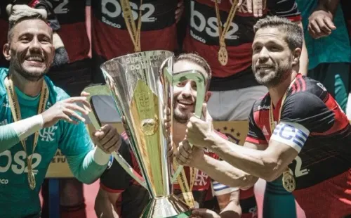 Foto: Matheus Sebenello/AGIF – Flamengo campeão da Supercopa 2020