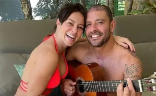 Paolla Oliveira e Diogo Nogueira – Foto: Instagram @paollaoliveira