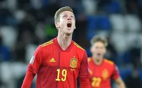 Foto: Levan Verdzeuli/Getty Images – Dani Olmo fez parte da renovação da Seleção da Espanha