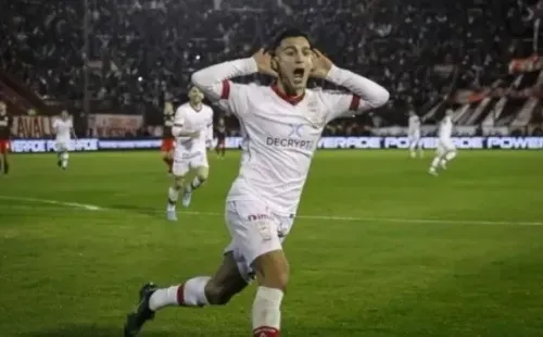 Foto: Reprodução/Instagram – Franco Cristaldo é destaque do Huracán no Campeonato Argentino