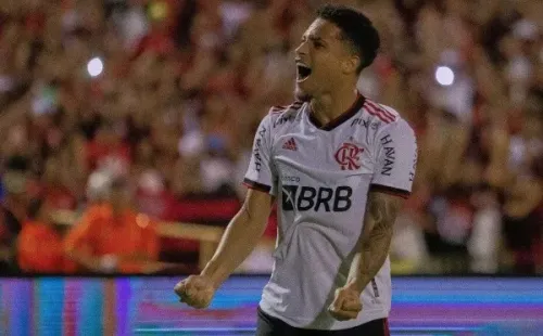 João Gomes se tornou peça fundamental do Flamengo (Foto: Aldo Carvalho/AGIF)