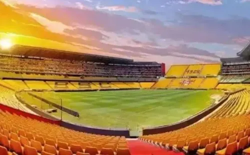 Divulgação/Barcelona/EQU/ Estádio Monumental Isidro Romero Carbo. 