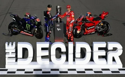 Quartararo e Bagnaia em Valência. Reprodução/Instagram oficial da MotoGP