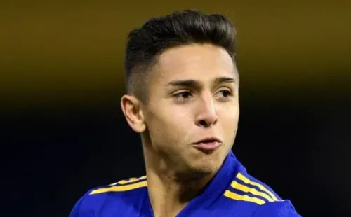 Foto: Juan Mabromata-Pool/Getty Images – Agustín Almendra vive litígio com o Boca e pode reforçar o Cruzeiro