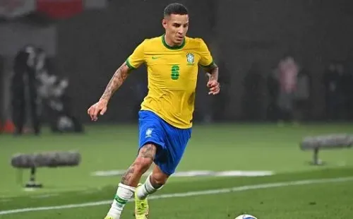 Foto: Kenta Harada/Getty Images – Guilherme Arana era nome certo na Copa do Mundo