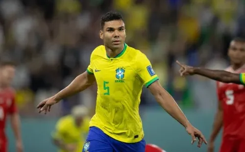 Lucas Figueiredo/CBF – Casemiro decide jogo para o Brasil