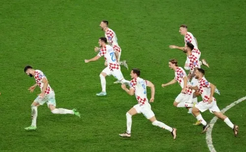Photo by Elsa/Getty Images – Croácia eliminou o Japão nos pênaltis nas oitavas de final