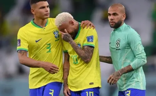Foto:Laurence Griffiths/Getty Images- Brasil perdeu para a Croácia nos pênaltis