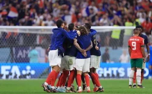 Photo by Buda Mendes/Getty Images – Os franceses venceram Marrocos e chegaram a final da Copa do Mundo pela segunda vez consecutiva