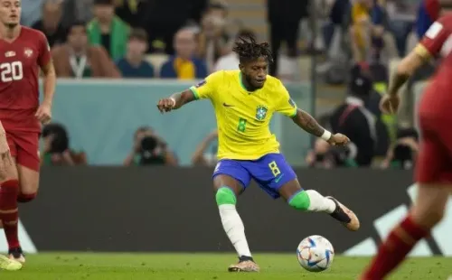 Divulgação: Lucas Figueiredo/CBF – Fred não fez uma boa Copa pelo Brasil