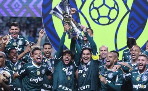 Foto:Ettore Chiereguini/AGIF – Palmeiras levantou títulos no Allianz Parque em 2022