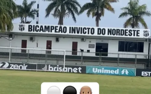 Foto: Reprodução/Instagram: Vina se despediu do Ceará