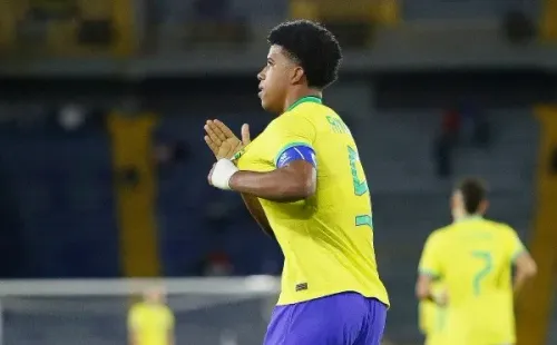 Foto: Rafael Ribeiro / CBF – Andrey foi um dos grandes destaques do Brasil no título do Sul-Americano Sub-20