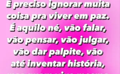 “É Preciso Ignorar Muita Coisa” Após Polêmica No Carnaval Yasmin Brunet Desabafa Na Web 7039