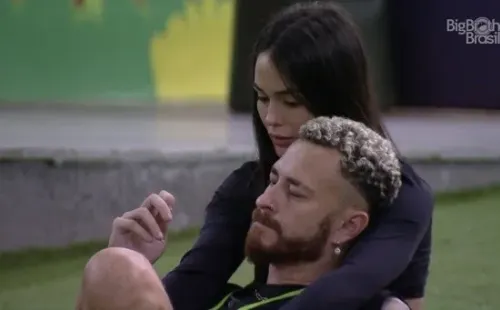 BBB 23: Larissa critica Bruna pelo affair com Gabriel: “Ficou casada”. Imagem: Reprodução Gshow.