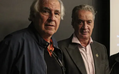 Rubens Menin e Sérgio Coelho; Atlético-MG — Foto: Bruno Sousa / Atlético-MG