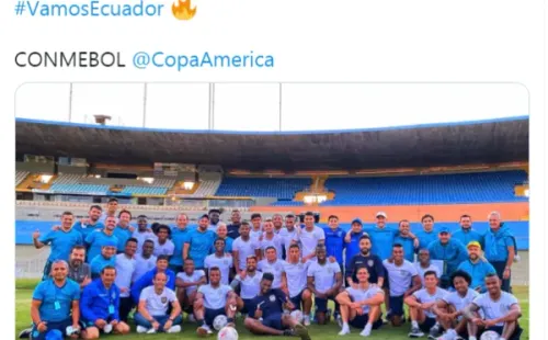 (Foto: Twitter Selección de Ecuador)