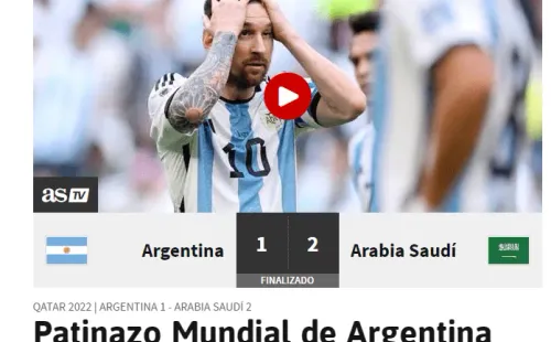 World-class slide by Argentina. As – Spain