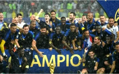 France players celebrate winning the World Cup (Shaun Botterill/Getty Images)