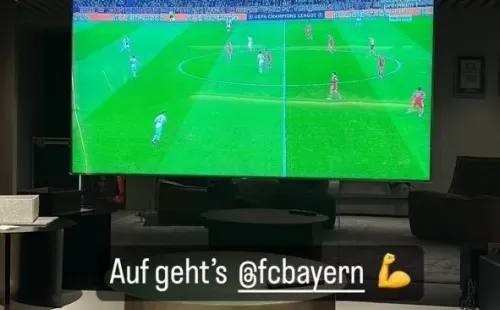 Robert Lewandowski&#039;s IG post - Bayern Munich vs PSG