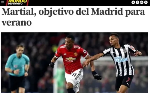 Martial en los medios