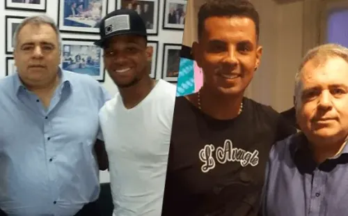 Una tarde agitada: Pierri se reunió con los colombianos para resolver su situación.