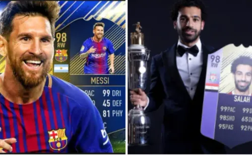 La comparación entre Messi y Salah (EA Sports)