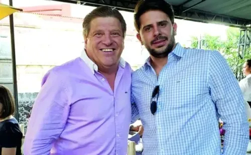 Herrera en la boda de Yon De Luisa (TV Notas)