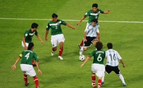 Argentina eliminó a México en 2006 = Eliminada en cuartos de final por Alemania