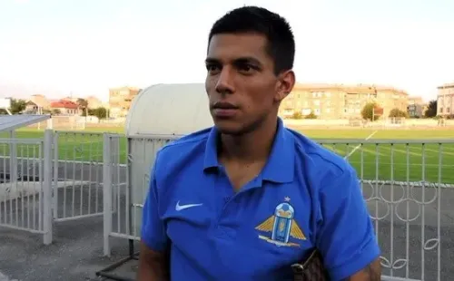 César Romero, futbolista que milita actualmente en Armenia.