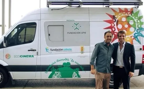 Iván Alonso junto a Álvaro Recoba.