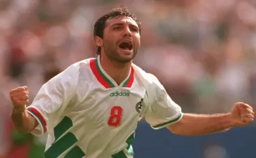 Stoichkov, un ícono del fútbol búlgaro.