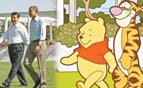 El memecomparativo entre Xi Jinping y Winnie Pooh