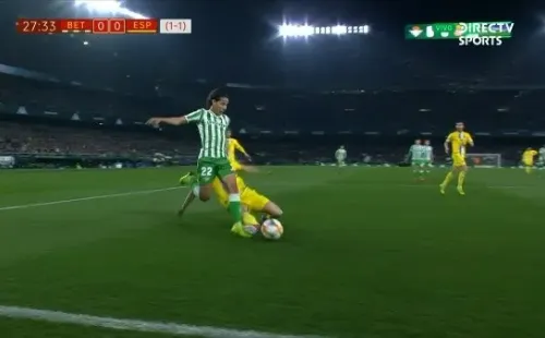 ¿Era penal sobre Lainez?