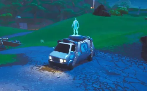 Camionetas con holograma en el Modo Repetición