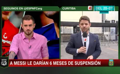 Captura: ESPN FC.