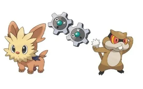 Lillipup, Klink y Patrat, de izquierda a derecha